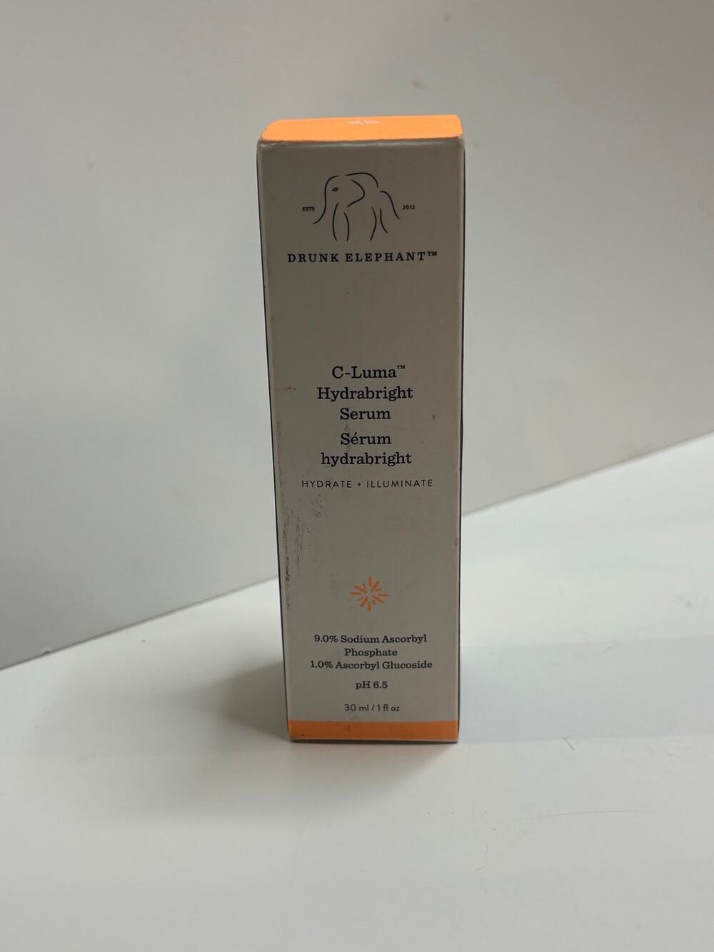 Drunk Elephant C-Luma Hydrabright Vitamin C Serum 1 oz 30ml NEW